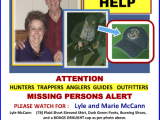 Missing Persons Alert